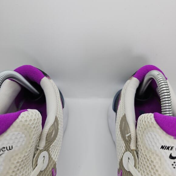 Nike Renew Run Platinum Tint Vivid Purple Womens 8.5 Shoes Sneakers - Picture 6 of 12